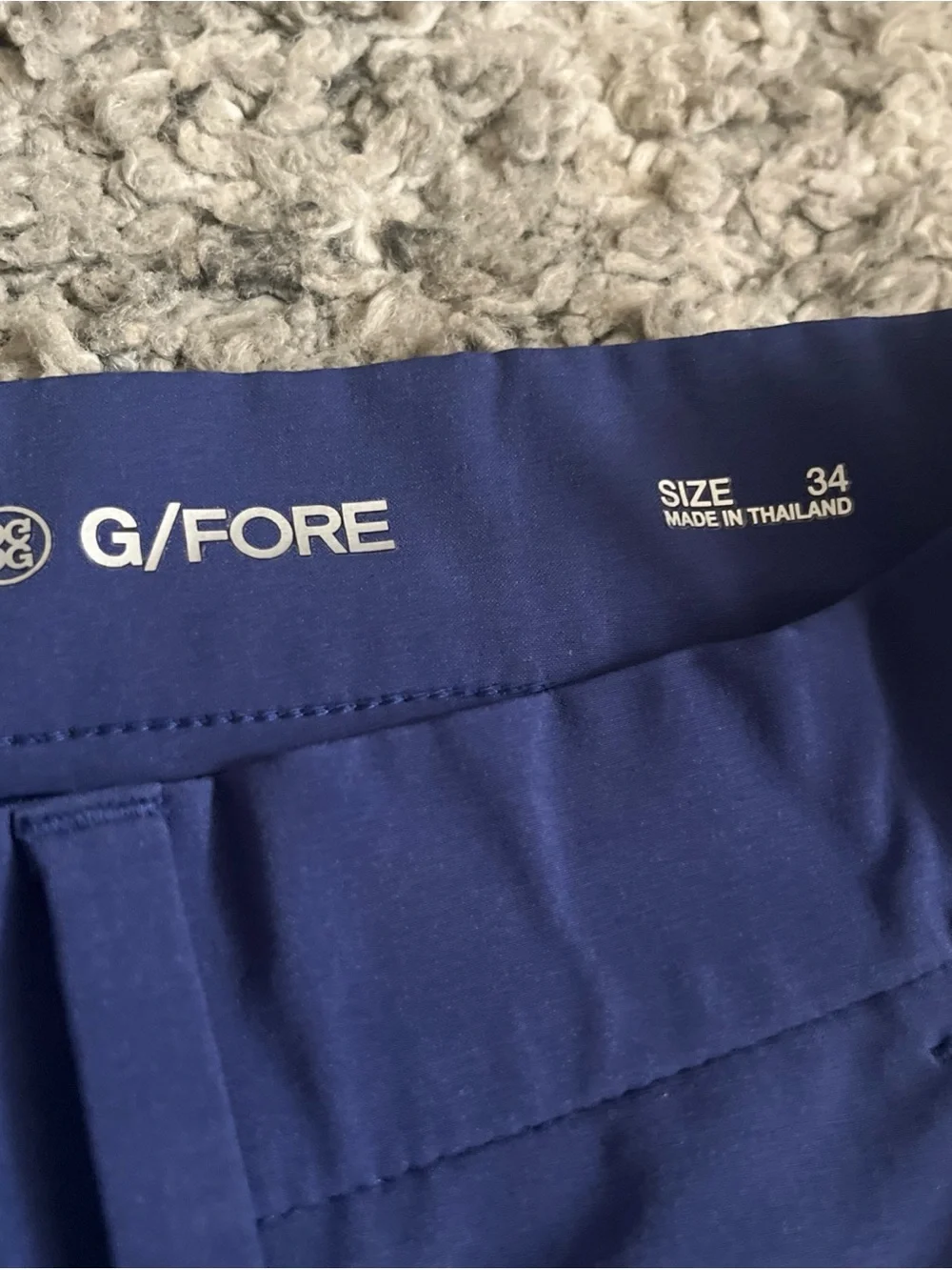 G/FORE Men's Deep Navy Flat Front Performance Shorts